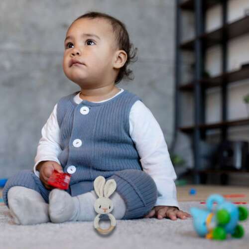 Handmade Crochet Rabbit Rattle - Image 5