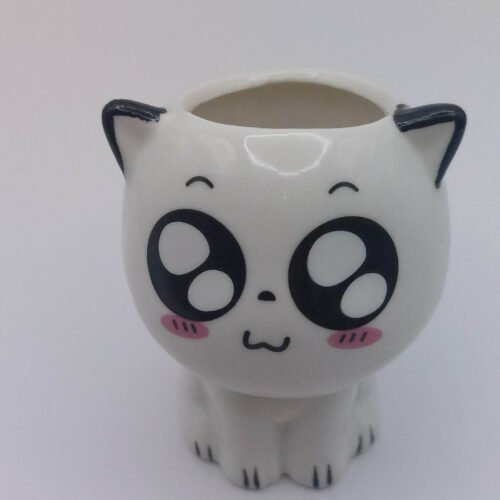 Kitty Ceramic Desktop Planter