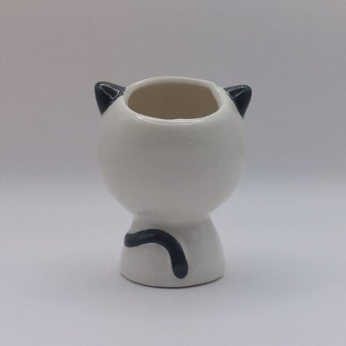 Kitty Ceramic Desktop Planter