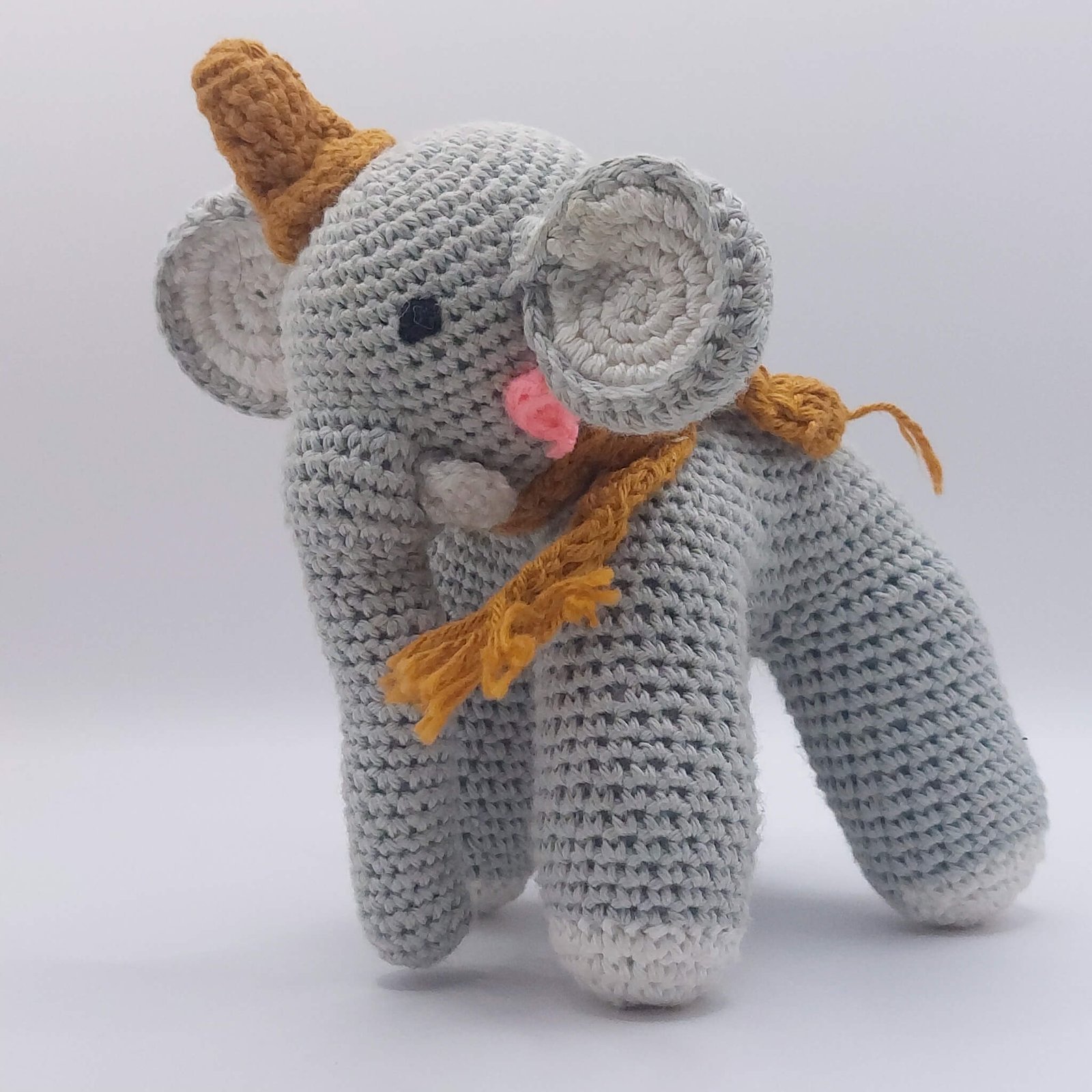 Handmade Crochet Elephant