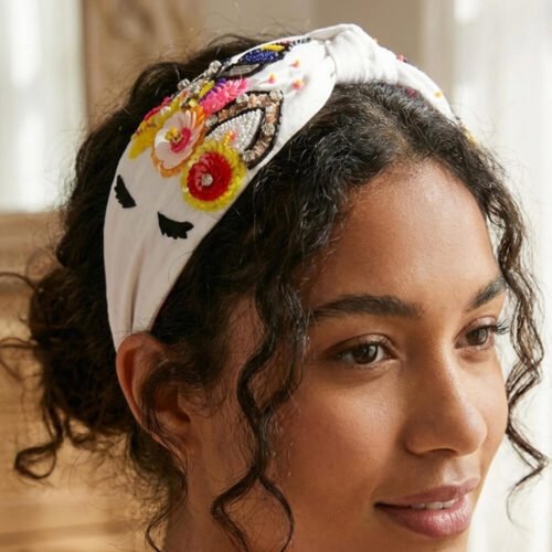 Handmade Beaded Unicorn Headband