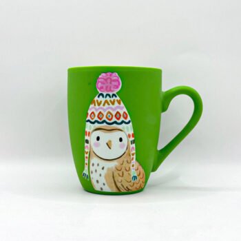 Handmade Owl Mug